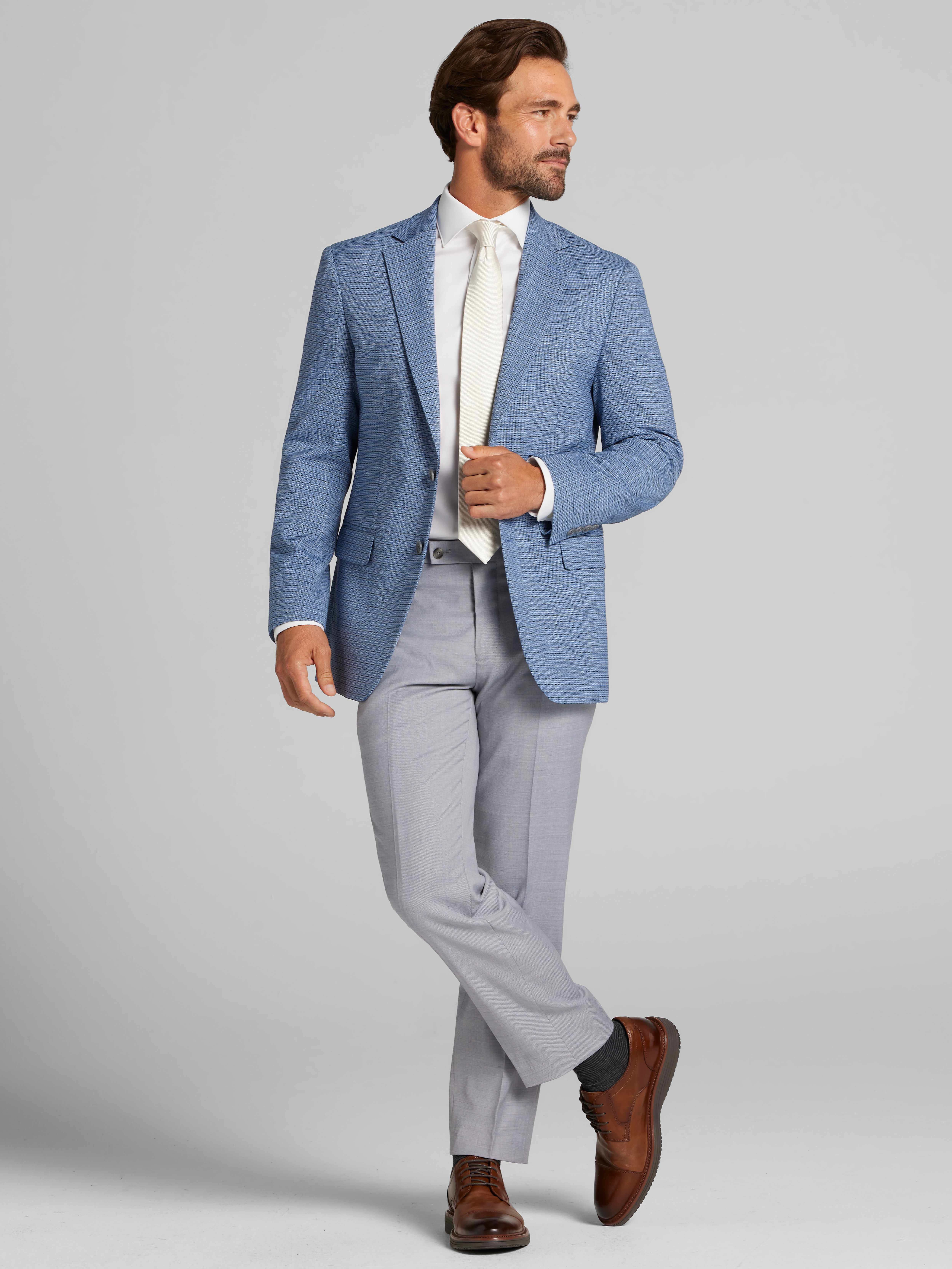 Modern Fit Check Sport Coat