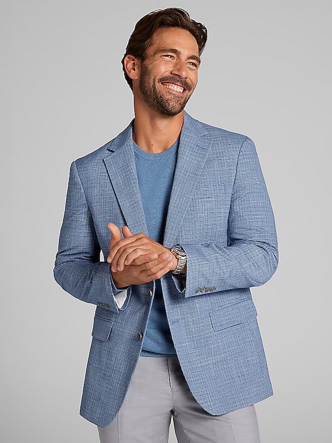 Wilke-Rodriguez Modern Fit Check Sport Coat