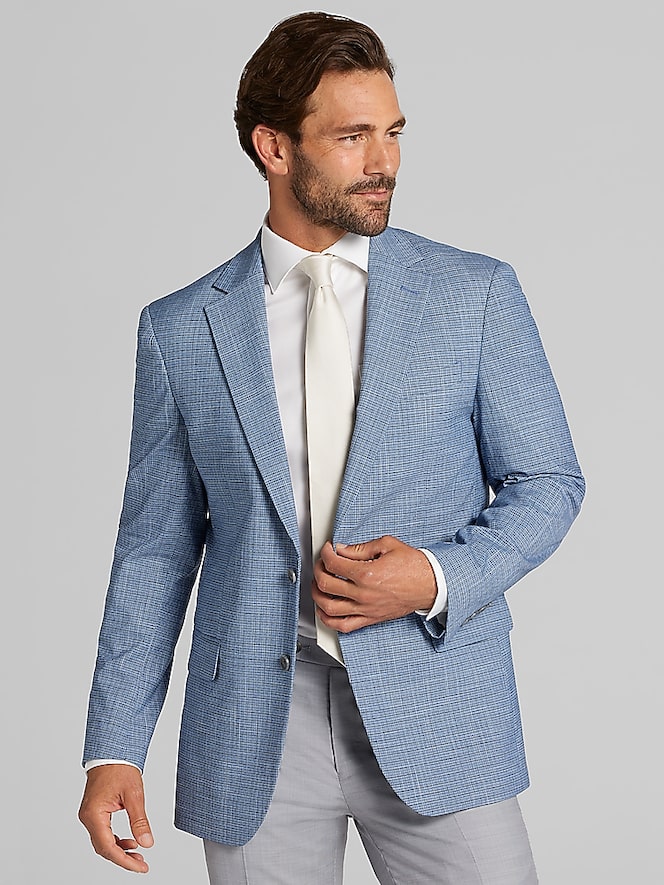 Wilke-Rodriguez Modern Fit Check Sport Coat