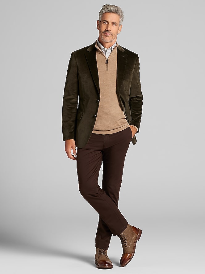 Wilke-Rodriguez Modern Fit Corduroy Sport Coat