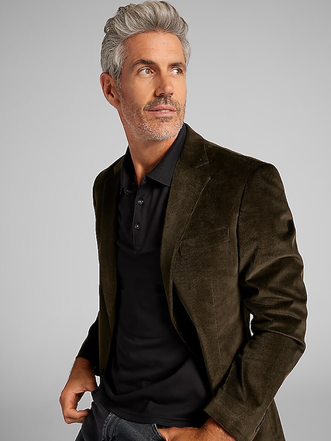 Wilke-Rodriguez Modern Fit Corduroy Sport Coat