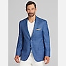 Joseph Abboud Classic Fit Wool Blend Windowpane Sport Coat