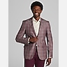Joseph Abboud Classic Fit Wool Blend Windowpane Sport Coat