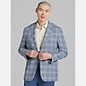 Joseph Abboud Modern Fit Wool Blend Plaid Sport Coat