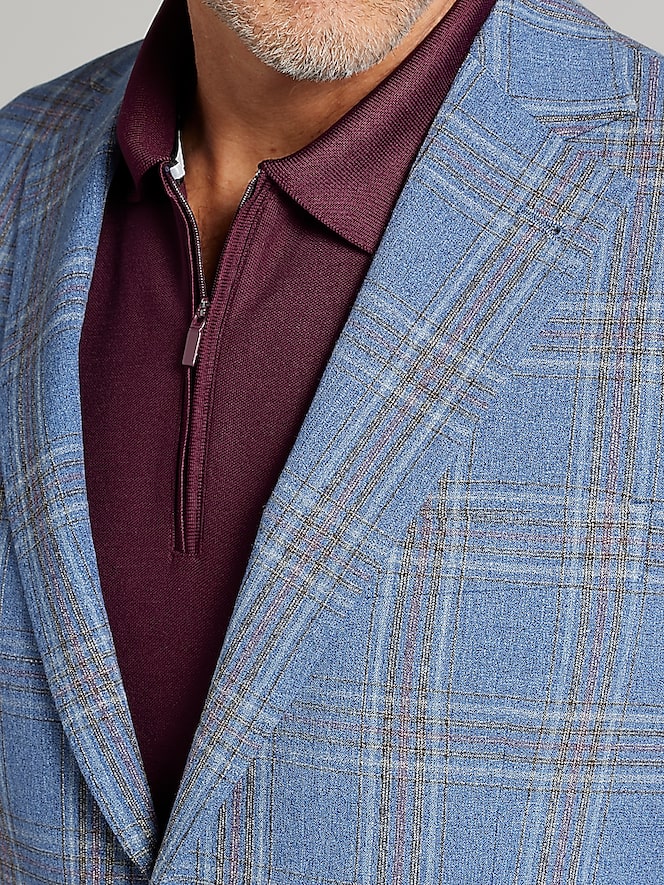 JOE Joseph Abboud Modern Fit Plaid Sport Coat