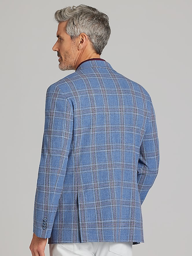 JOE Joseph Abboud Modern Fit Plaid Sport Coat