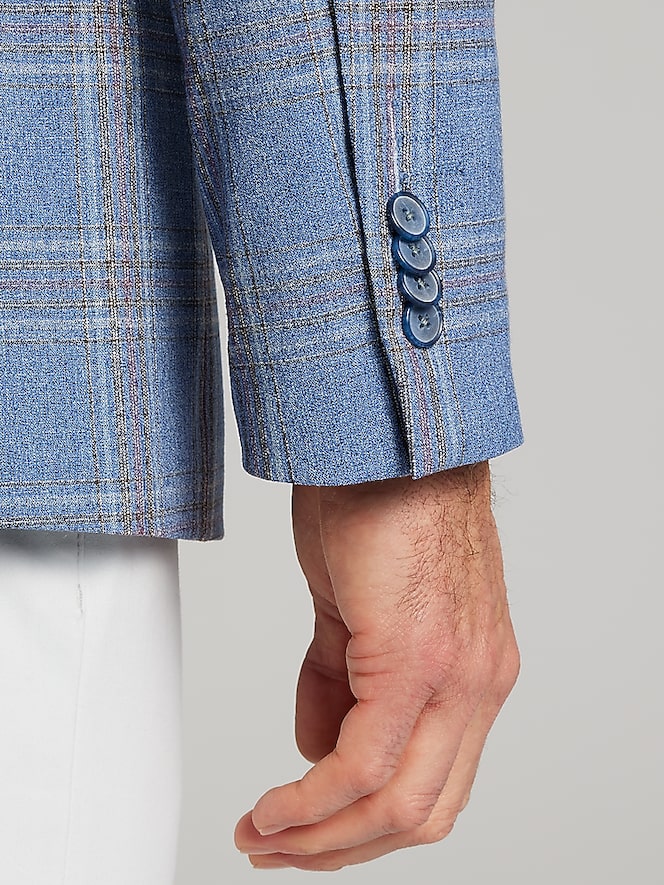 JOE Joseph Abboud Modern Fit Plaid Sport Coat