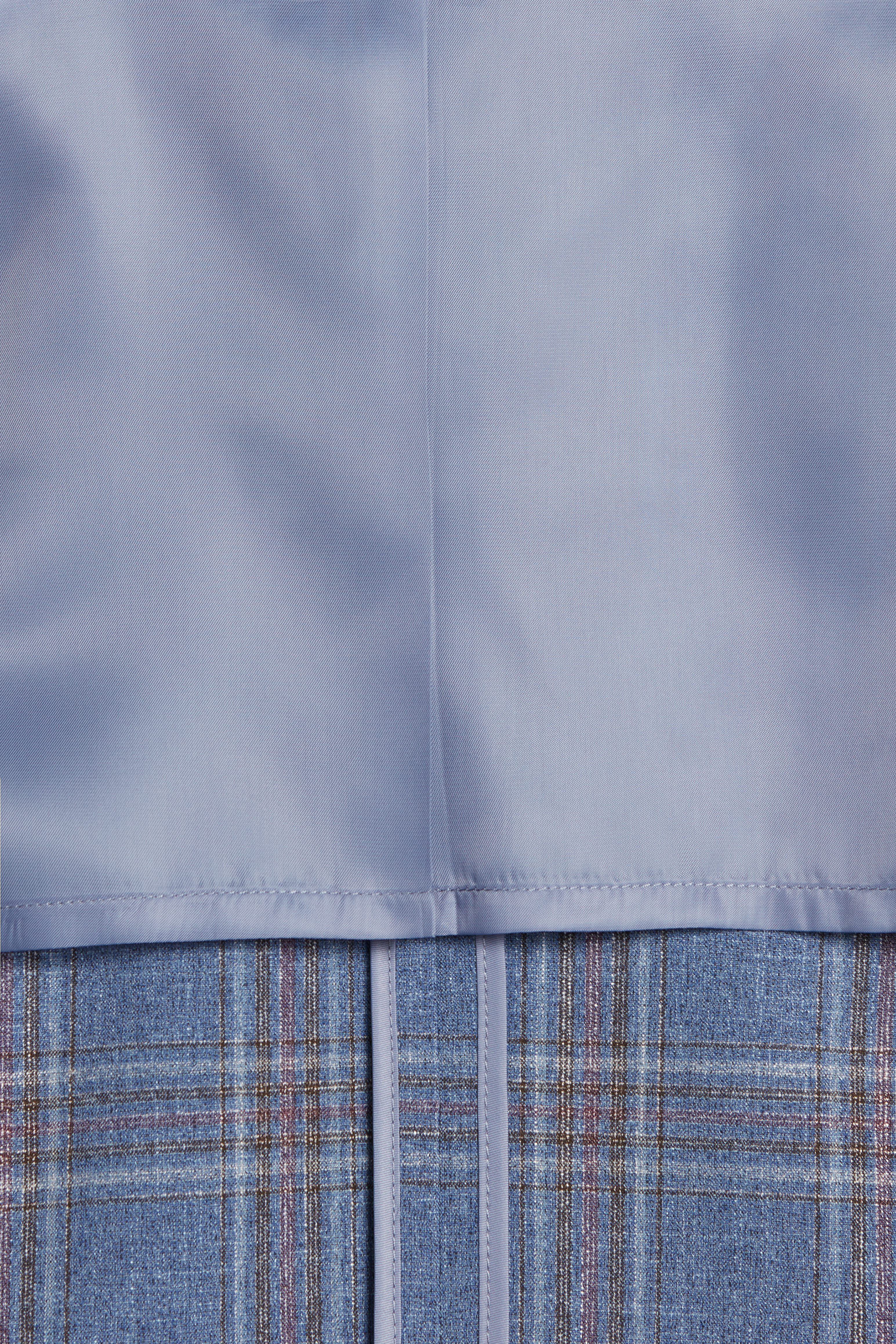 Modern Fit Plaid Sport Coat