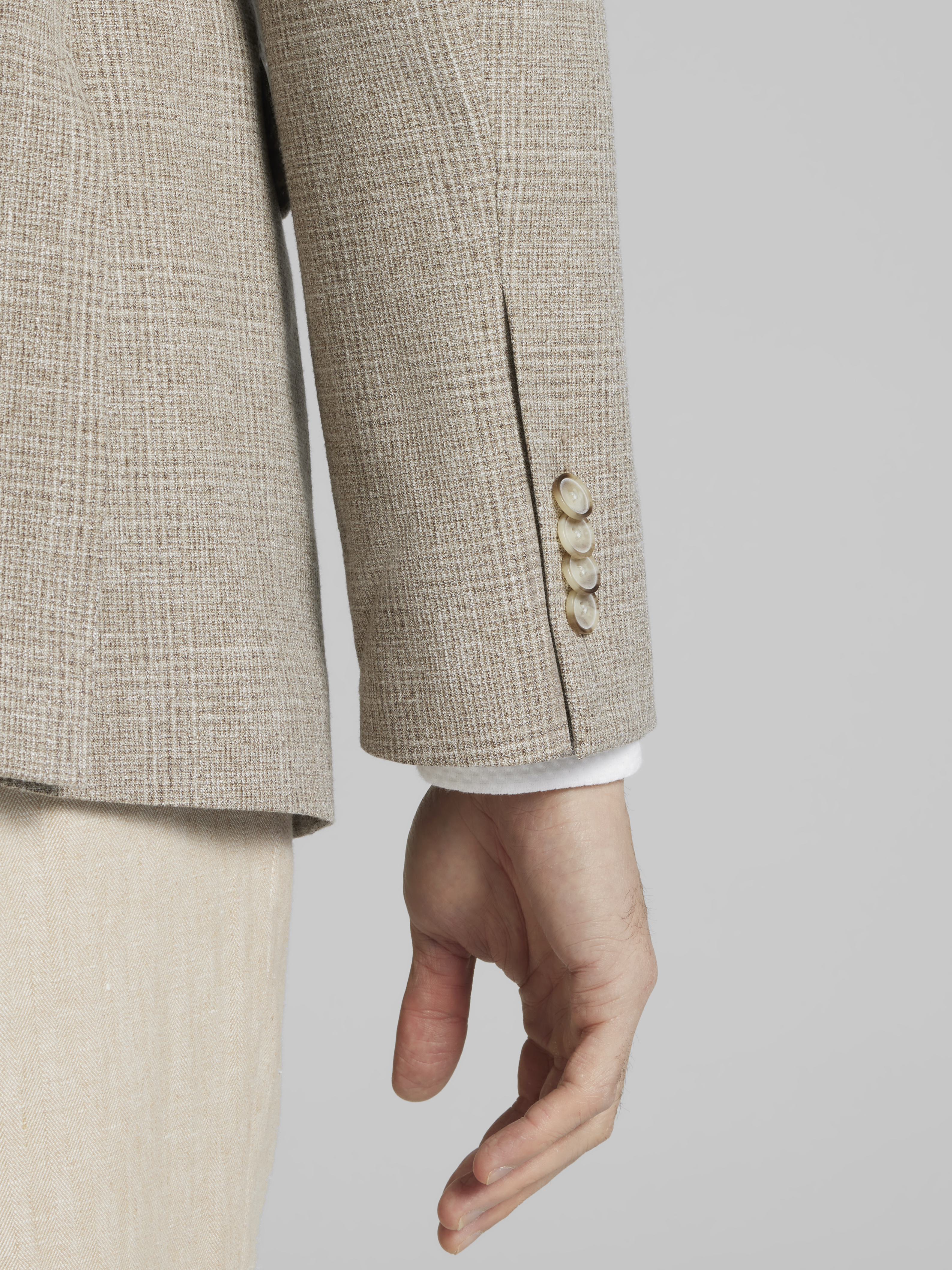 Modern Fit Plaid Sport Coat