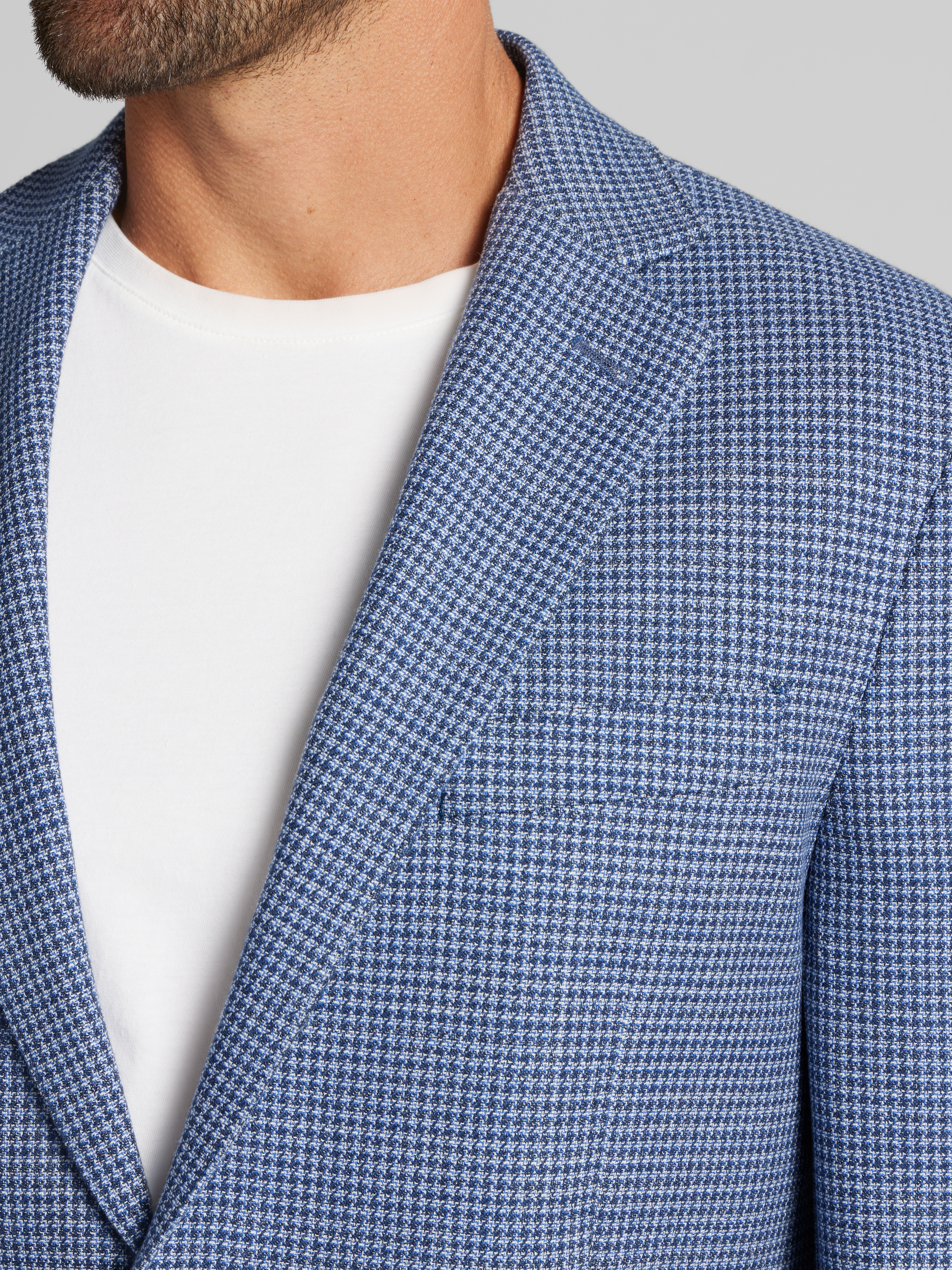Modern Fit Houndstooth Sport Coat