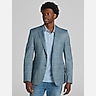 Joseph Abboud Classic Fit Windowpane Plaid Sport Coat