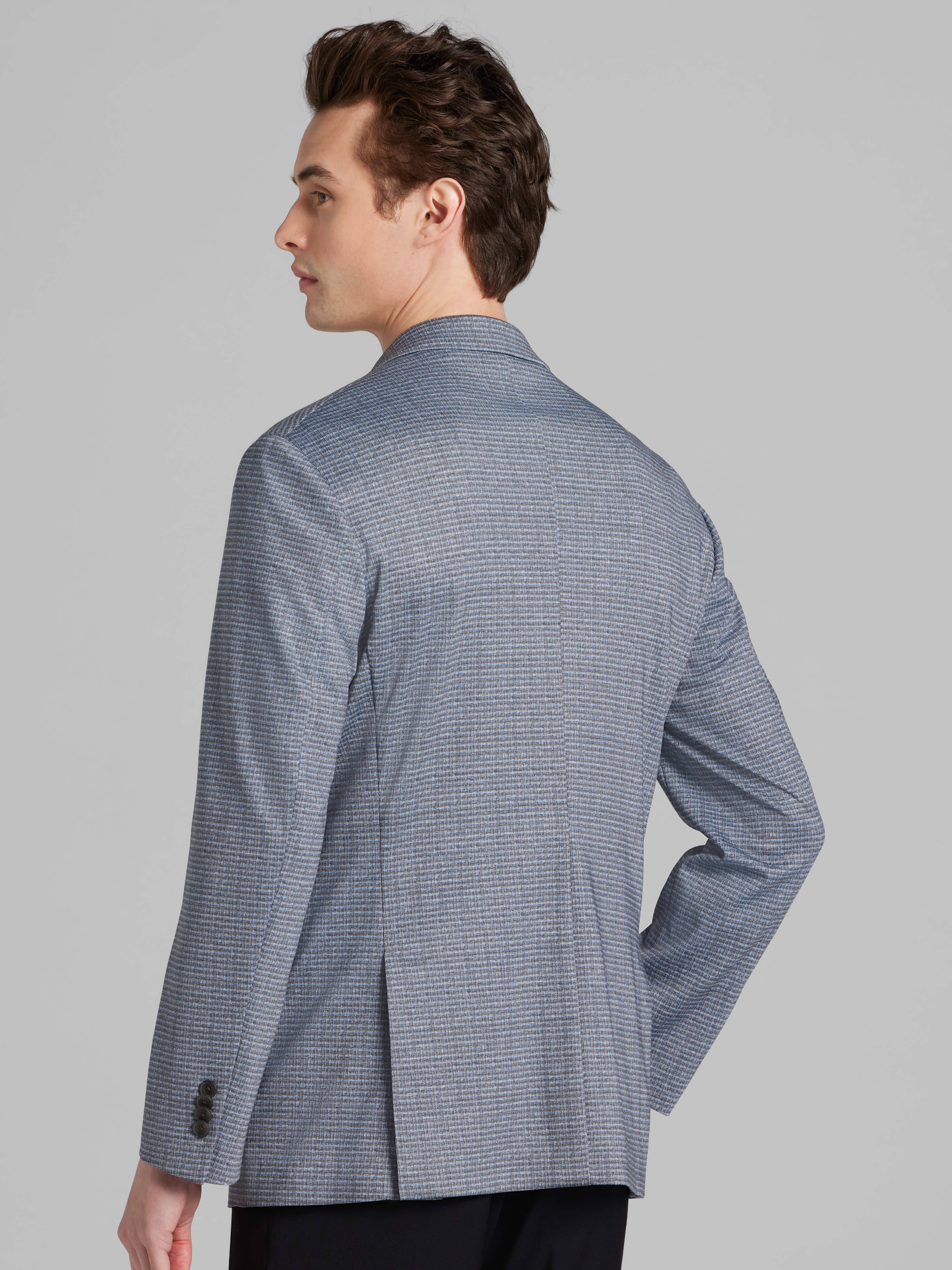 Slim Fit Check Sport Coat