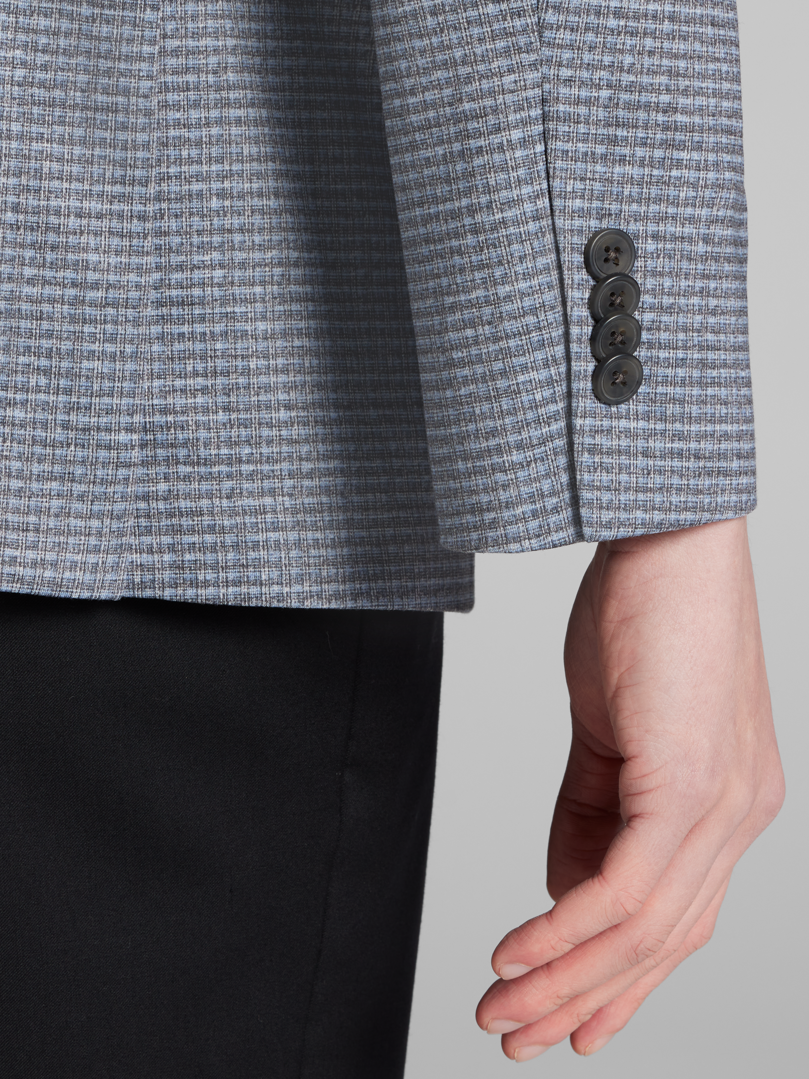 Slim Fit Check Sport Coat