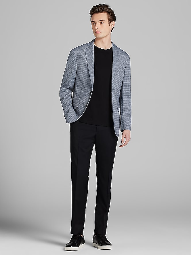 Awearness Kenneth Cole Slim Fit Check Sport Coat