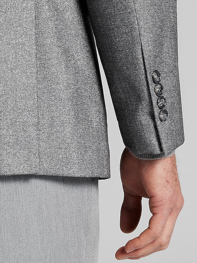 Wilke-Rodriguez Modern Fit Sport Coat, Grey - Image 4 of 8