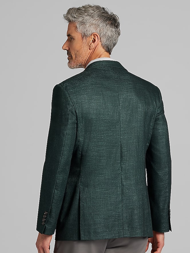 Wilke-Rodriguez Modern Fit Solid Sport Coat, Emerald - Green | Men's ...