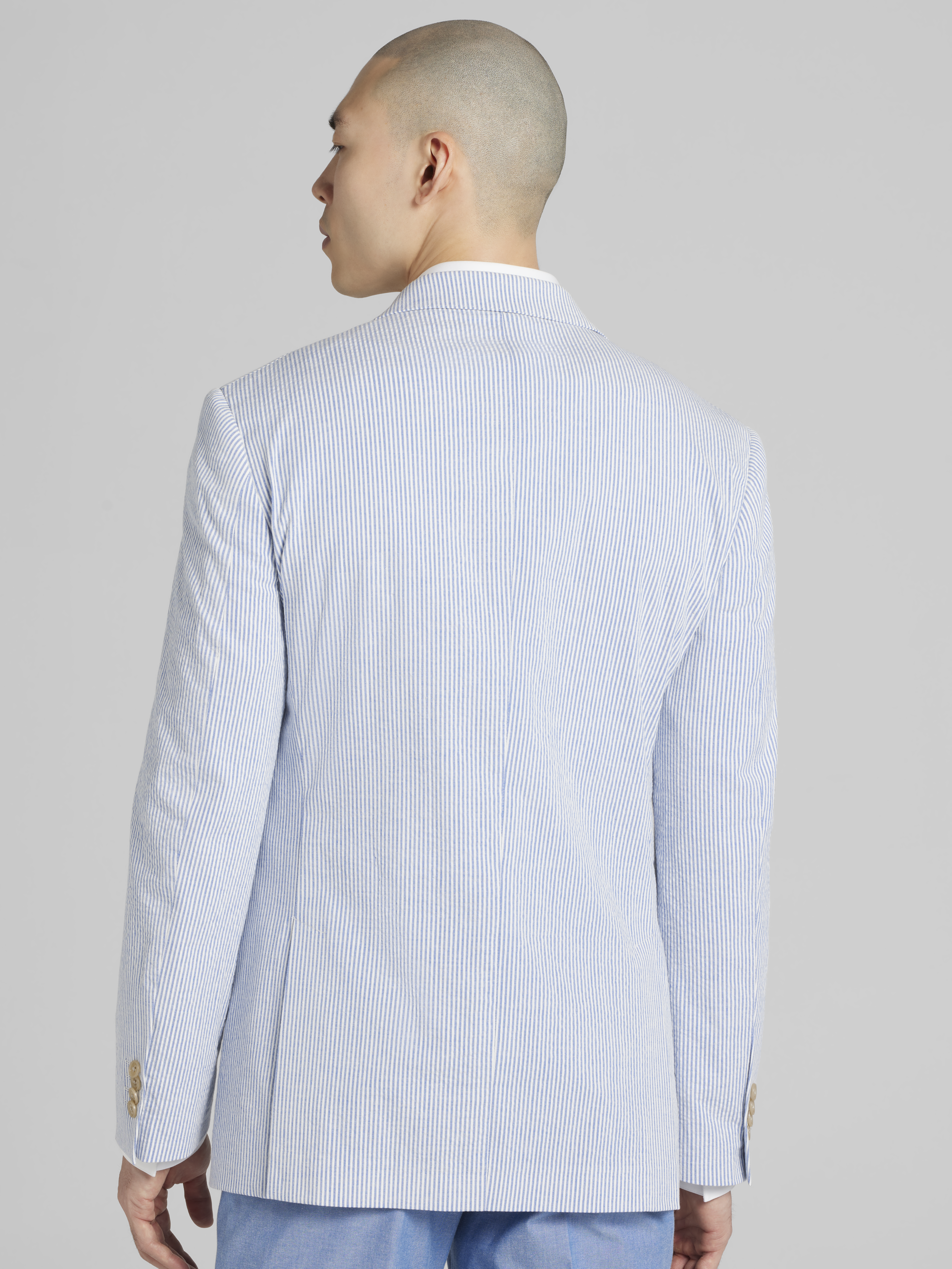 Modern Fit Seersucker Sport Coat