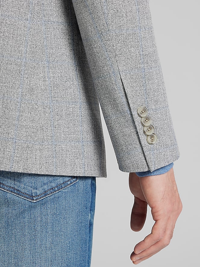 JOE Joseph Abboud Slim Fit Windowpane Sport Coat