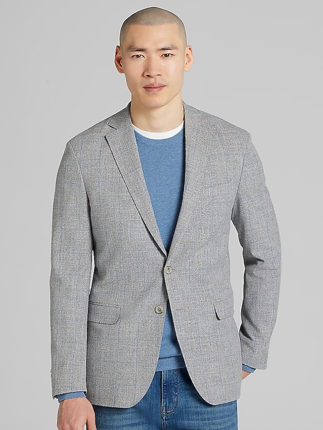 JOE Joseph Abboud Slim Fit Windowpane Sport Coat