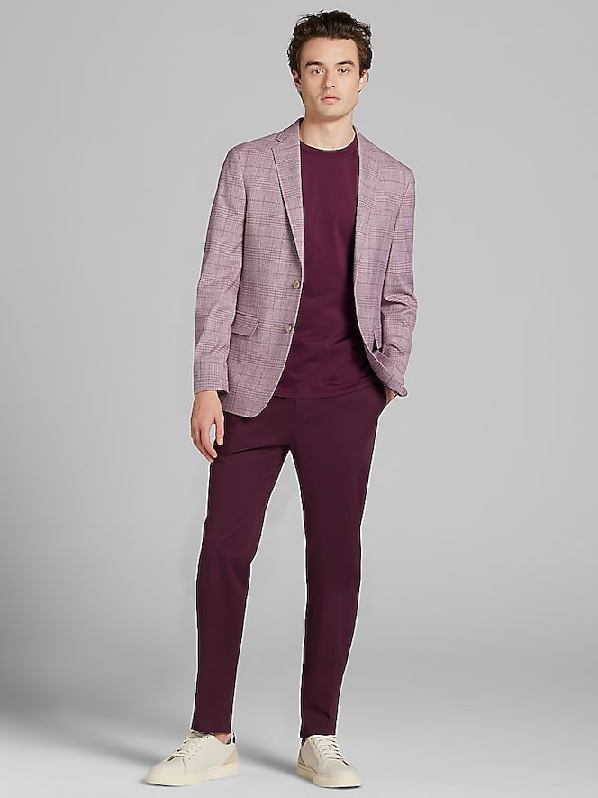 JOE Joseph Abboud Slim Fit Plaid Sport Coat