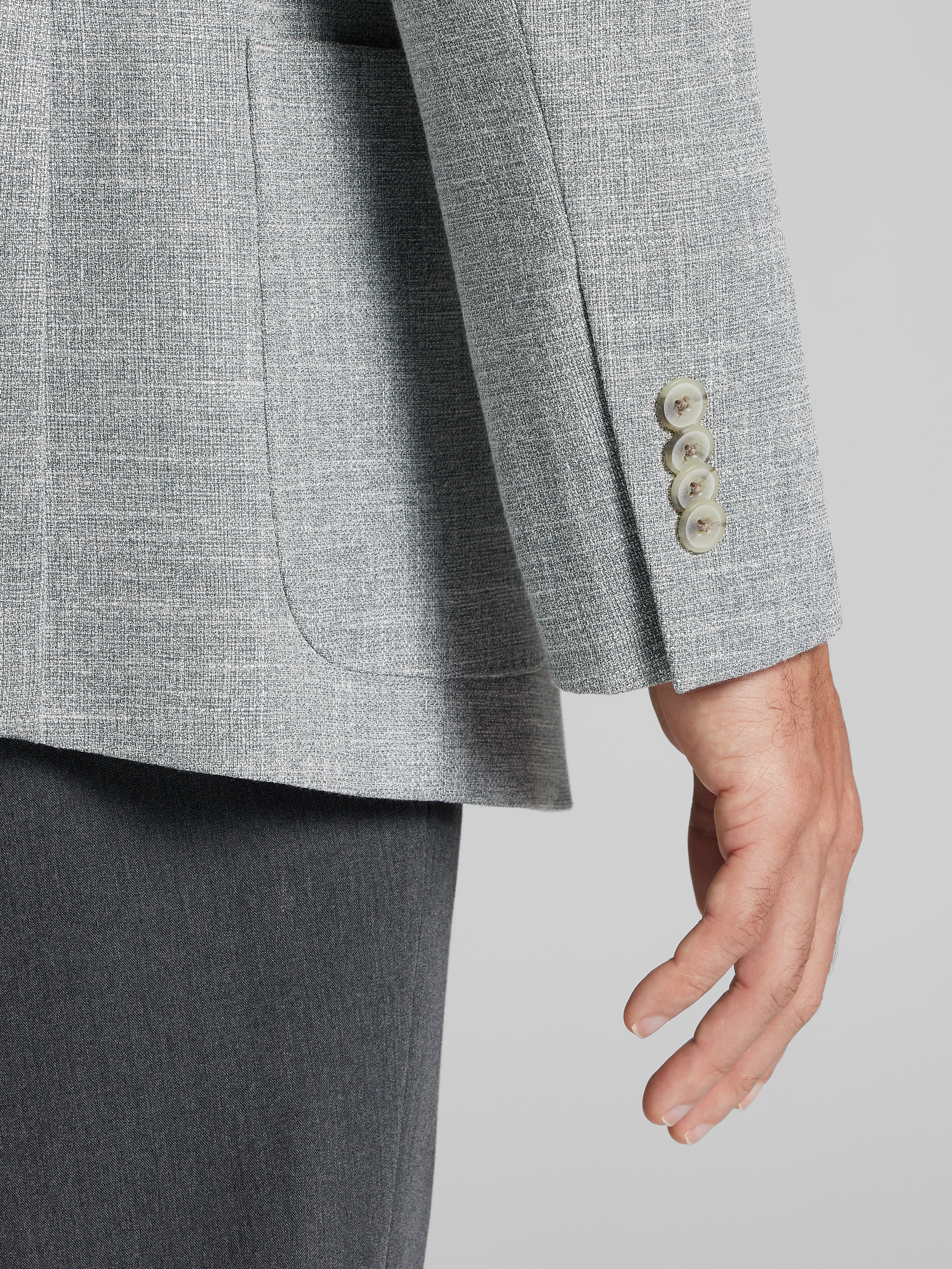 Slim Fit Textured Sport Coat