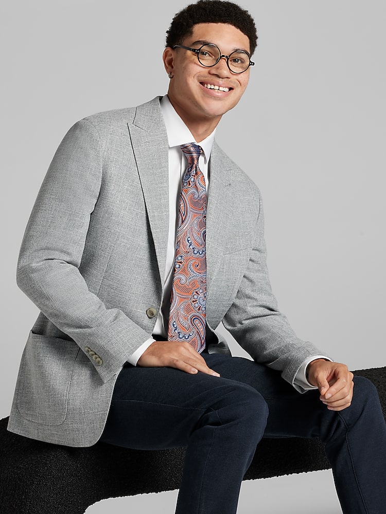 JOSEPH ABBOUD ダークグレー ジャケット JOE Joseph Abboud Slim Fit Wool Blend Suit Jacket | Suit