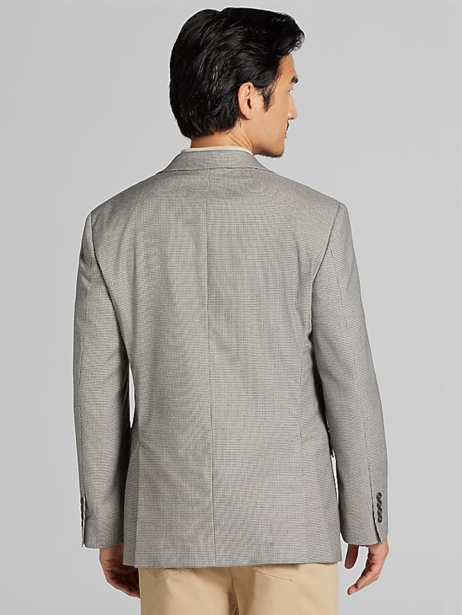 Wilke-Rodriguez Modern Fit Houndstooth Sport Coat