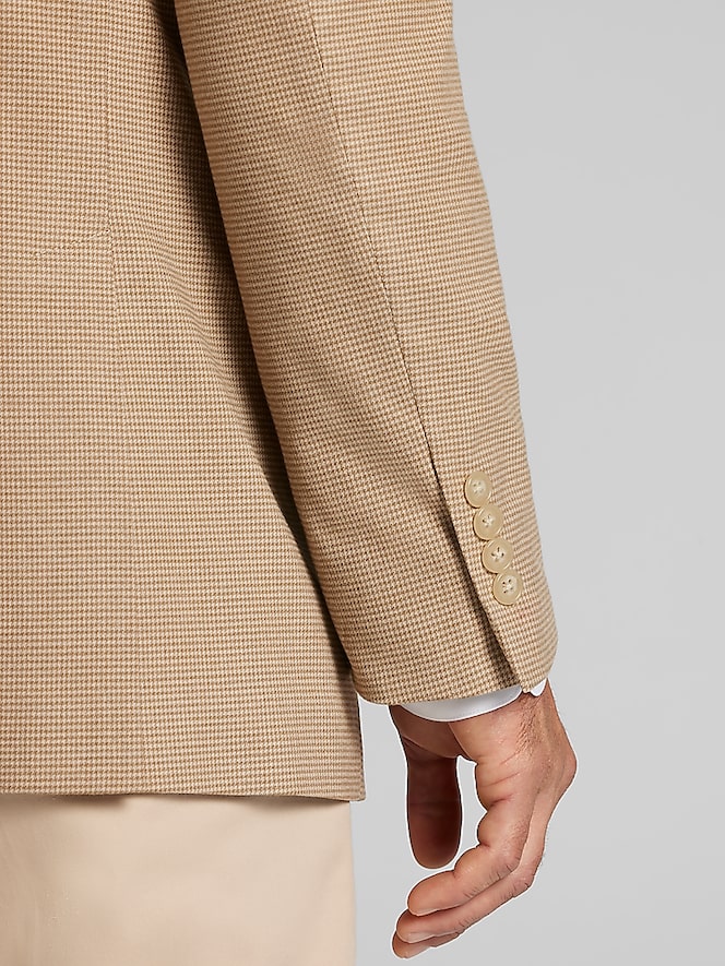 Wilke-Rodriguez Modern Fit Houndstooth Sport Coat
