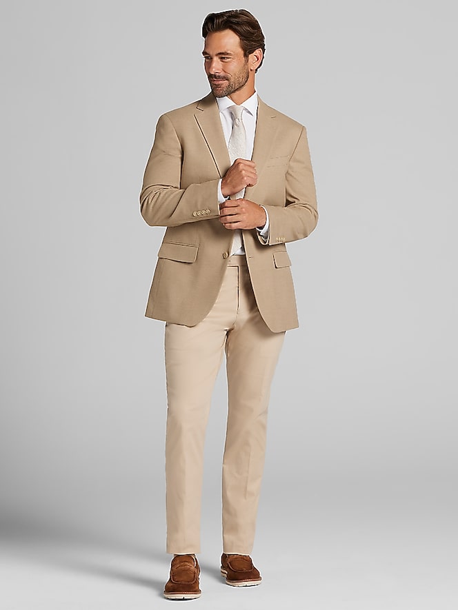 Wilke-Rodriguez Modern Fit Houndstooth Sport Coat