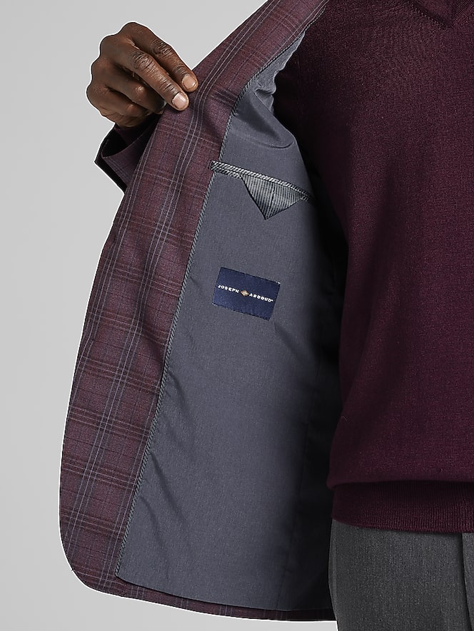 Joseph Abboud Modern Fit Plaid Sport Coat