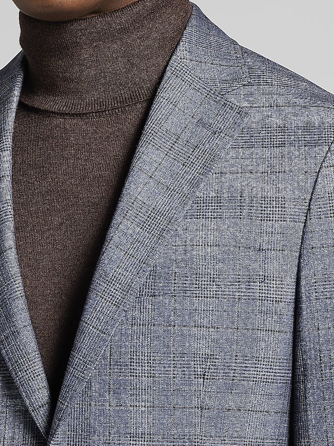 Joseph Abboud Classic Fit Plaid Sport Coat