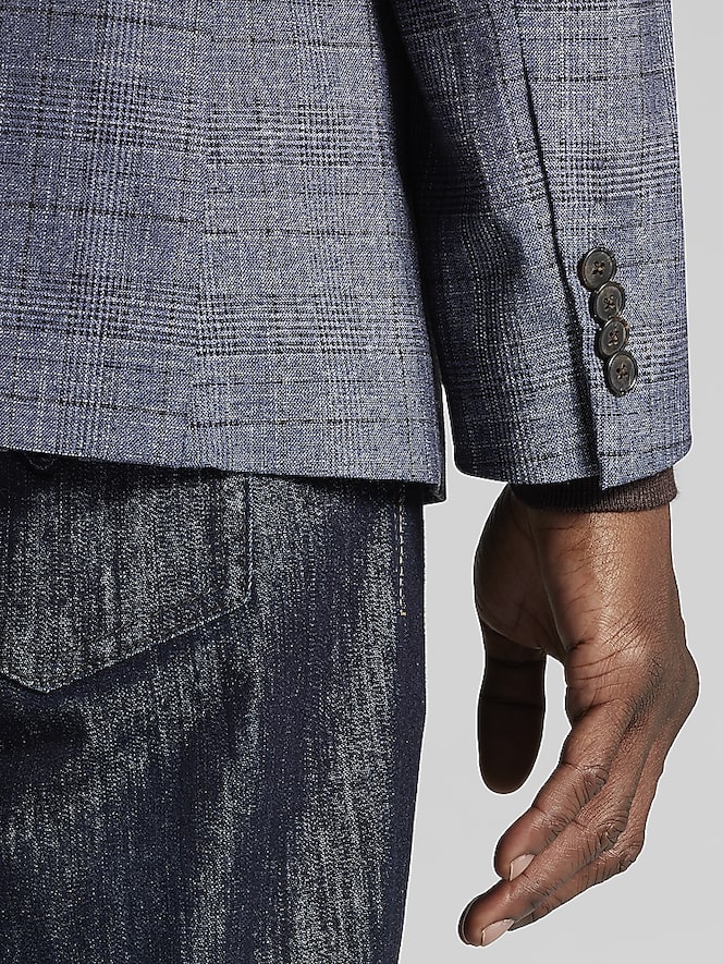 Joseph Abboud Classic Fit Plaid Sport Coat