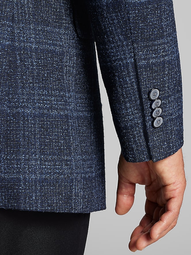 Joseph Abboud Modern Fit Plaid Sport Coat