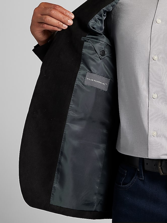 Wilke-Rodriguez Modern Fit Faux Suede Sport Coat