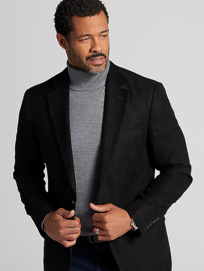 Wilke-Rodriguez Modern Fit Faux Suede Sport Coat