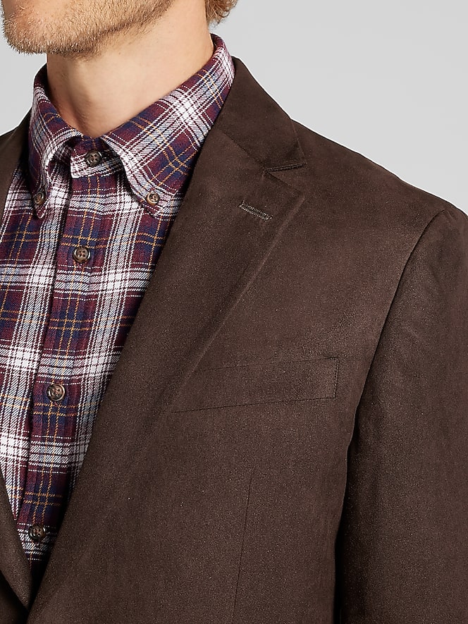 Wilke-Rodriguez Modern Fit Faux Suede Sport Coat