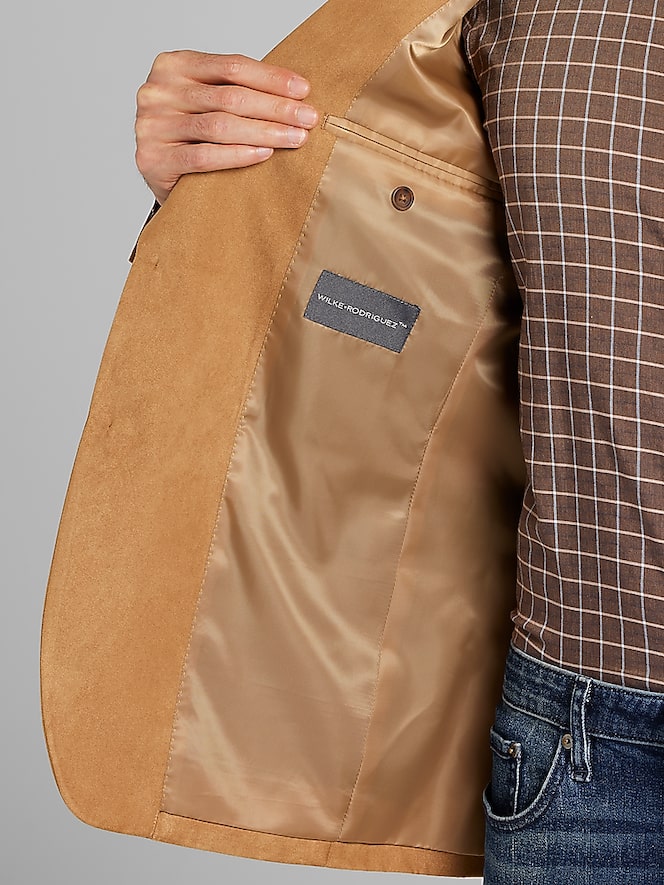 Wilke-Rodriguez Modern Fit Faux Suede Sport Coat