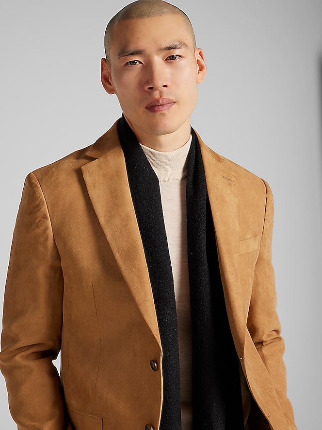 Wilke-Rodriguez Modern Fit Faux Suede Sport Coat