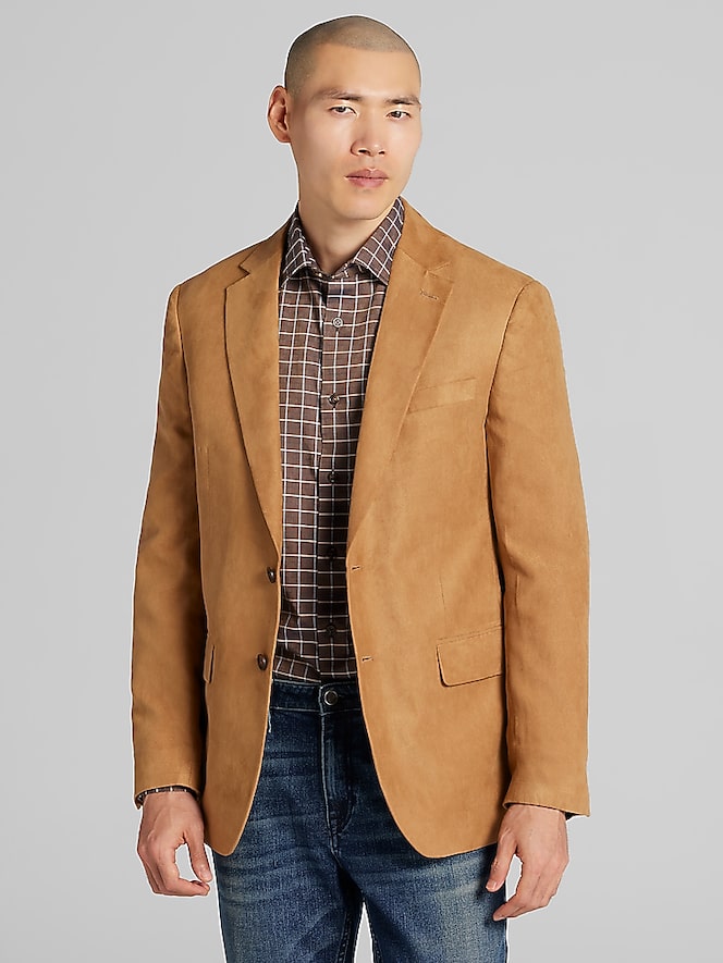 Wilke-Rodriguez Modern Fit Faux Suede Sport Coat