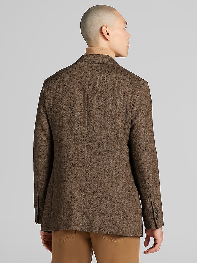 Wilke-Rodriguez Modern Fit Herringbone Jacket
