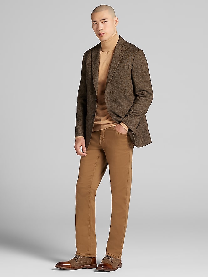 Wilke-Rodriguez Modern Fit Herringbone Jacket