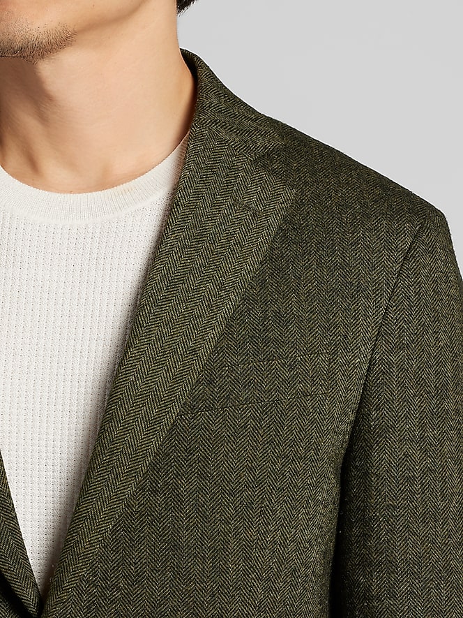 Wilke-Rodriguez Modern Fit Herringbone Jacket