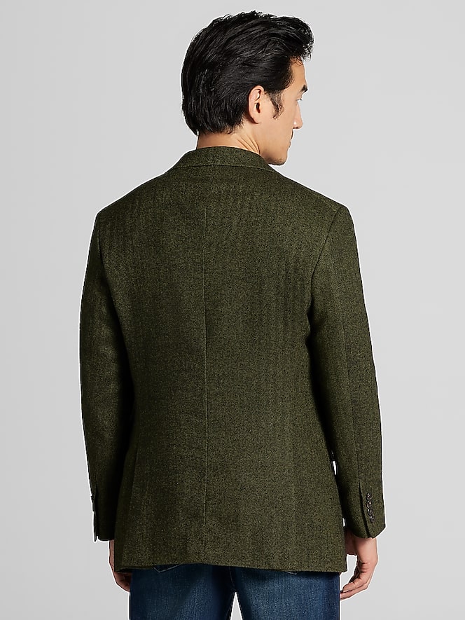 Wilke-Rodriguez Modern Fit Herringbone Jacket