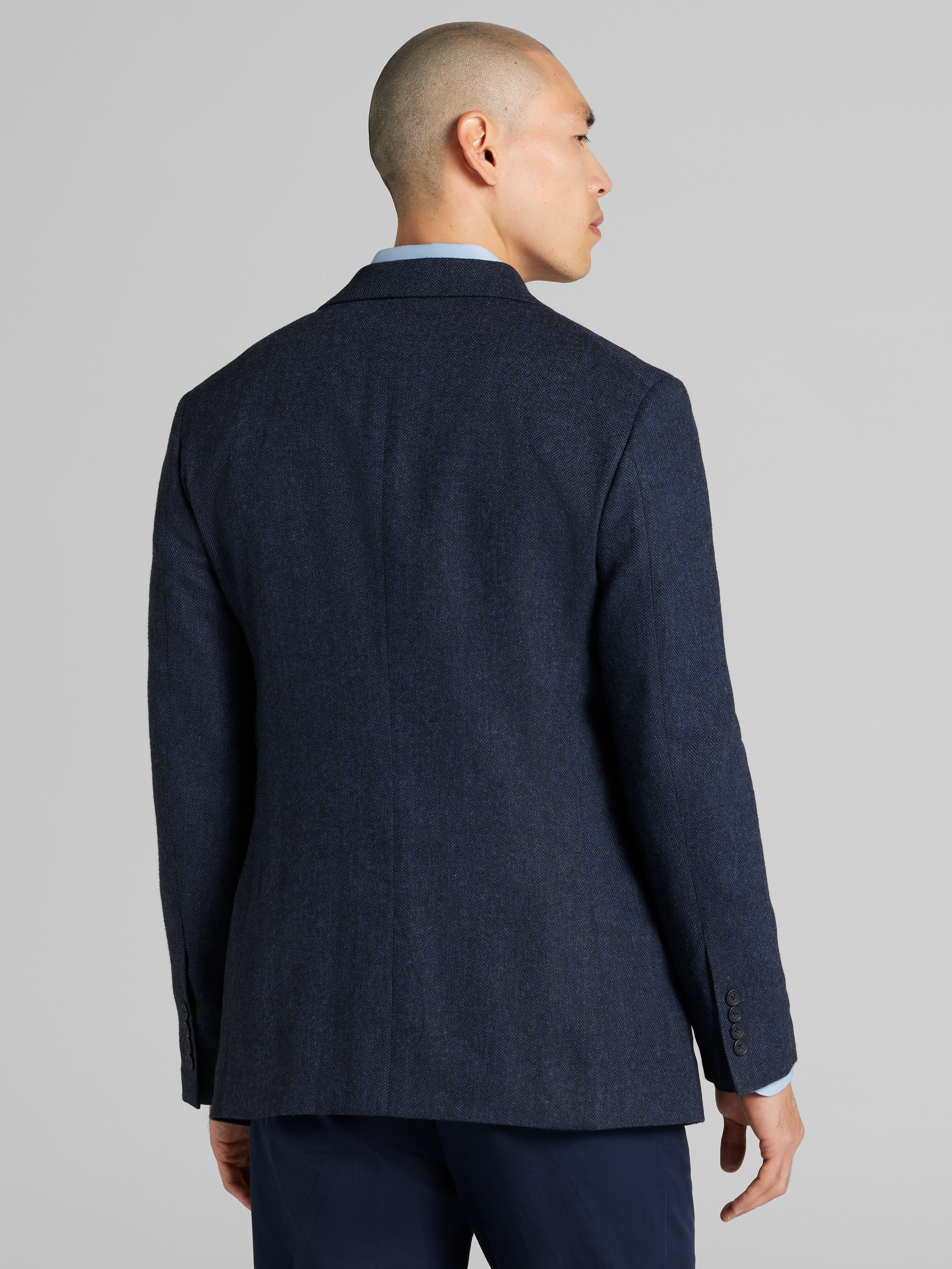 Modern Fit Herringbone Jacket