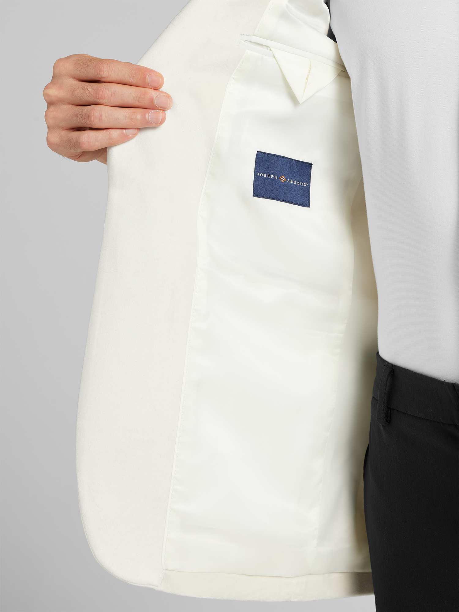 Modern Fit Shawl Lapel Velvet Sport Coat