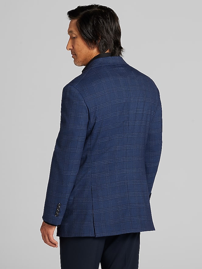 Wilke-Rodriguez Modern Fit Windowpane Sport Coat