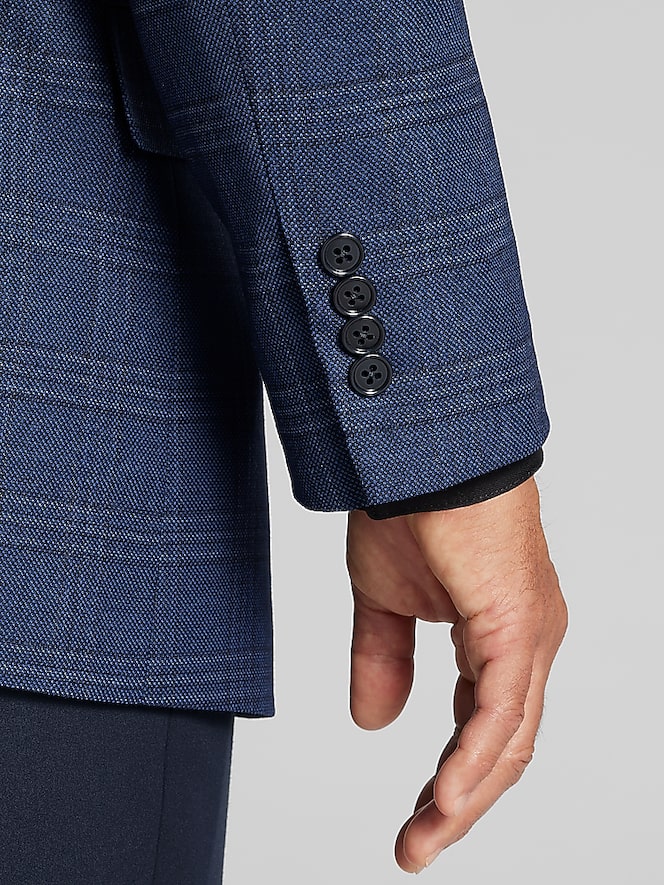 Wilke-Rodriguez Modern Fit Windowpane Sport Coat