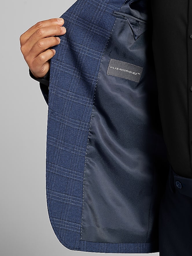 Wilke-Rodriguez Modern Fit Windowpane Sport Coat