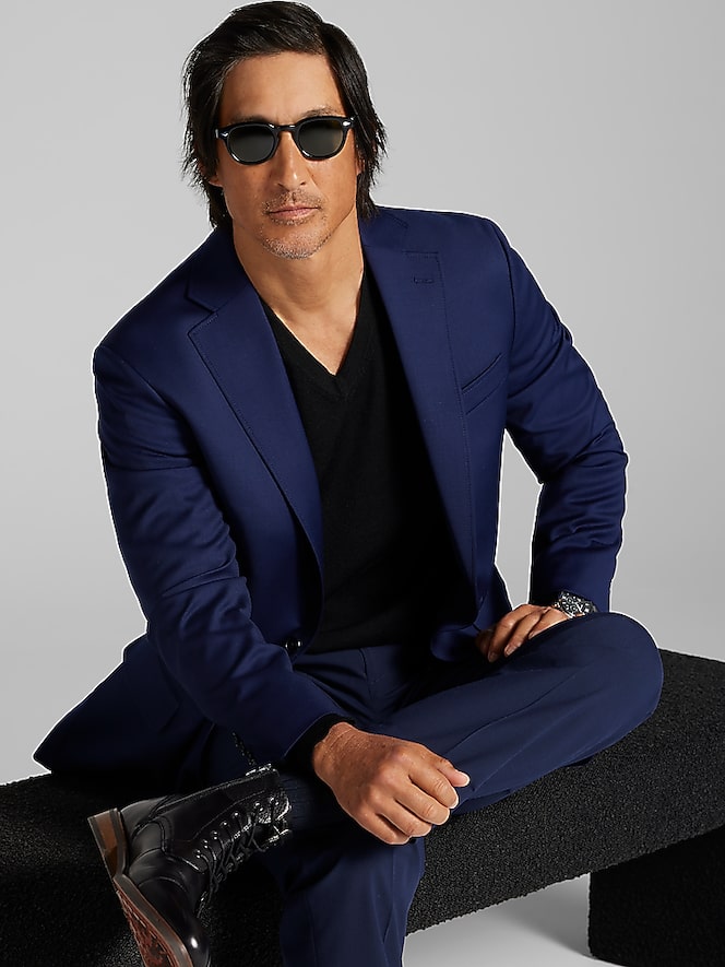 Wilke-Rodriguez Modern Fit Tic Sport Coat
