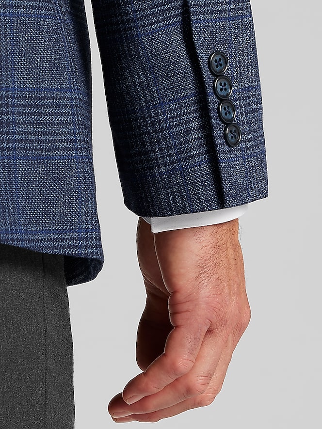 Wilke-Rodriguez Modern Fit Plaid Sport Coat